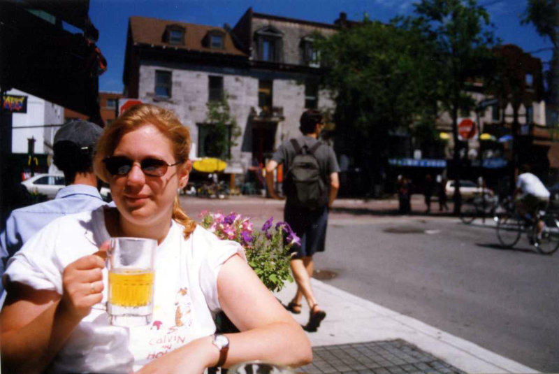 Heather in Canada 1999