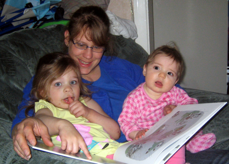 Story time with the kids