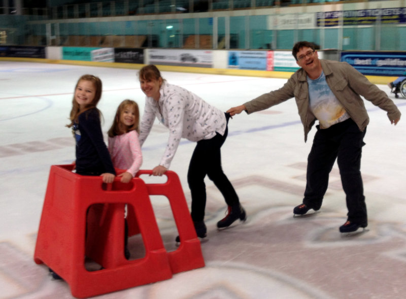 ice skating