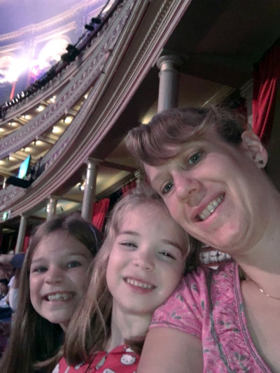 at the theatre