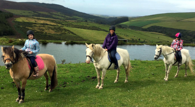 horsing around on the Isle of Man