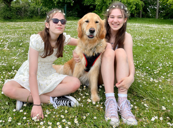 Zoe, Tamsin and Natasha