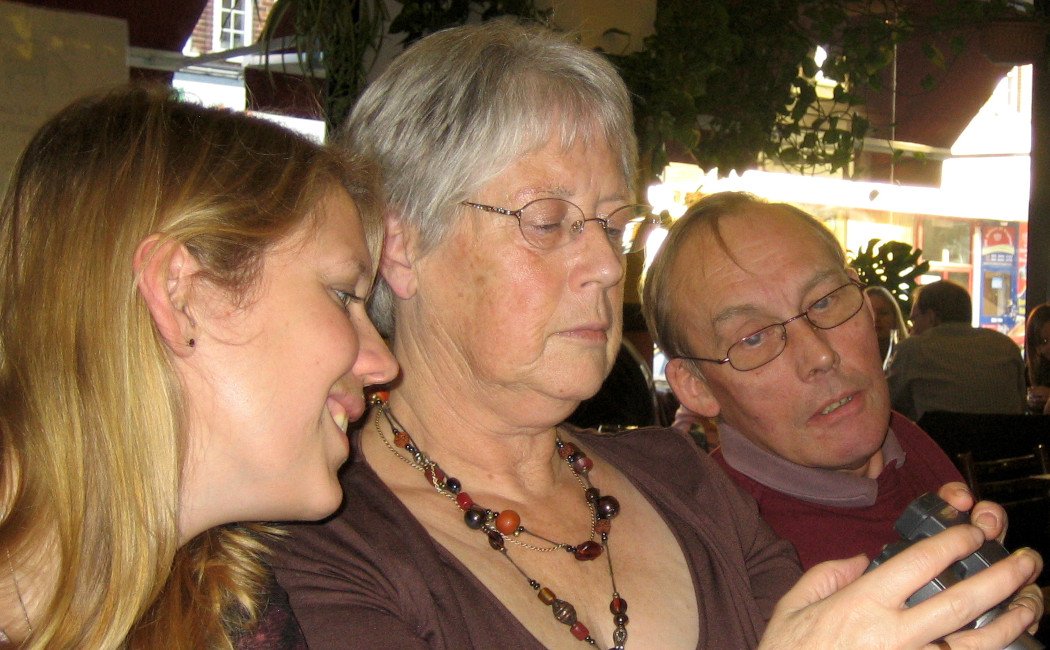 Hev, Marion and Dad