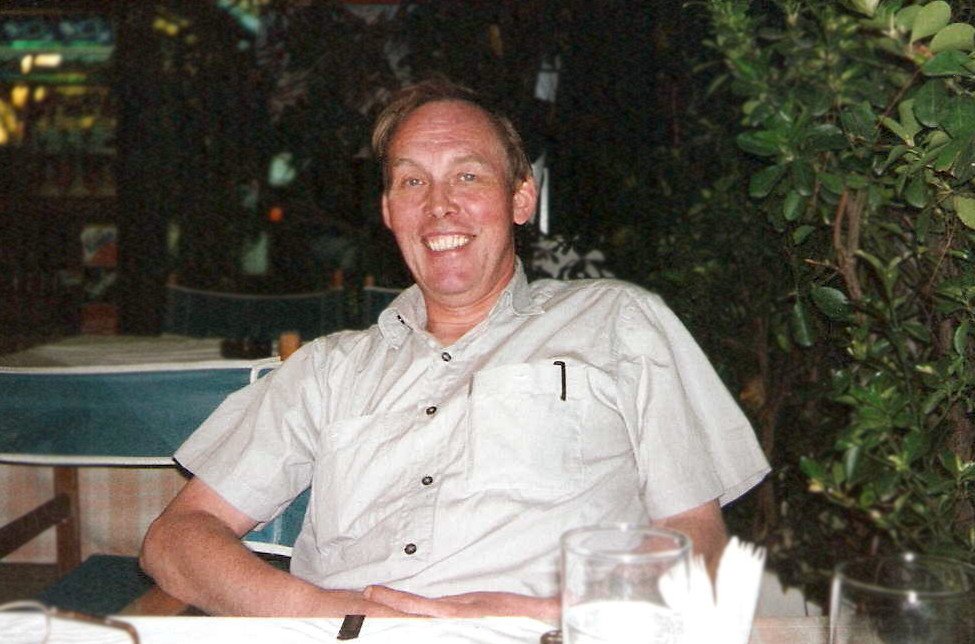 Ian on holiday in Athens