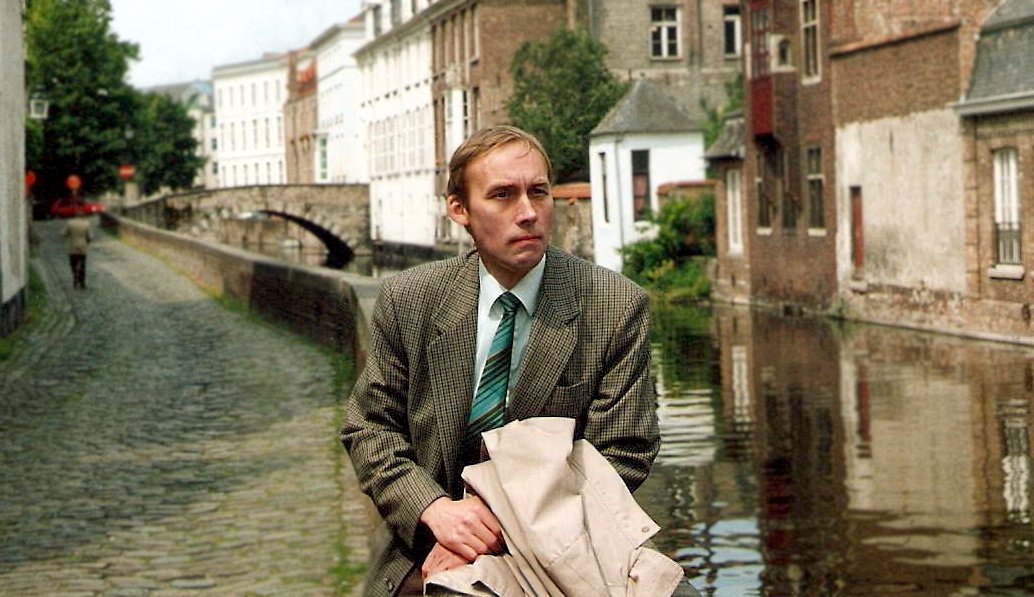Ian on holiday in Bruges