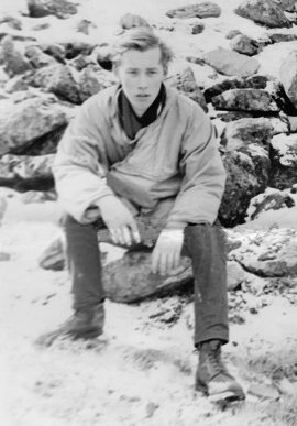 Young Ian in the Lake District