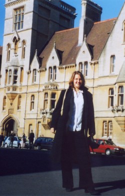 Kati at Oxford university