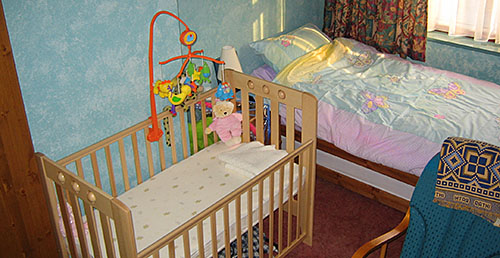 Natasha's cot