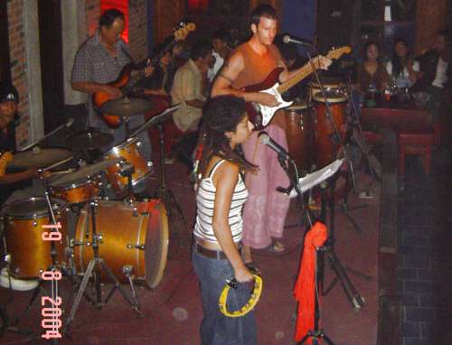 band at the BeBop bar