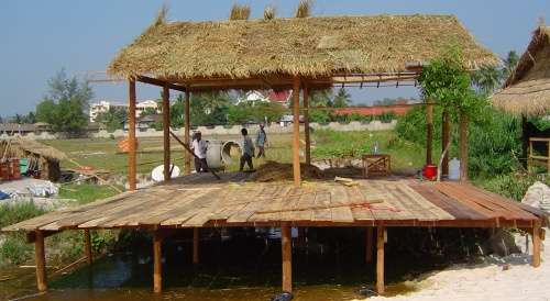 The Lazy Daze Bar, Sihanoukville, (under construction)