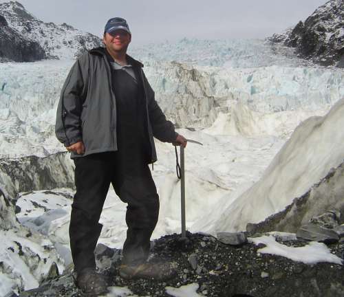 intrepid explorer and glacier conqueror, Simon R Duffell