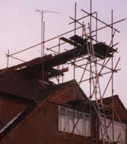 scaffolding is required