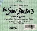 The Saw Doctors, Brixton Academy, 10 Dec 1994