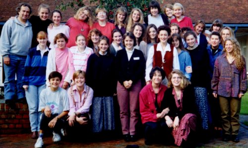 Occupational Therapists from Christ Church College, Canterbury c.1991