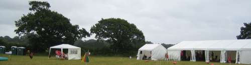 the Event tent