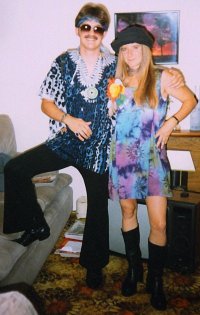 Groovy People (OK, so it's me 'n' Anna)