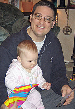 helping Daddy helping Daddy