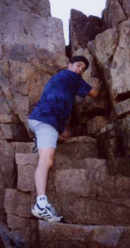 I love bouldering
