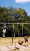 swings (no slides) in the campsite