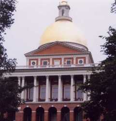 that famous Boston building with the gold dome ... you know the one