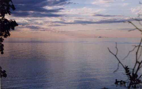 view of Canada from the States