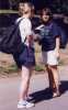 Heather and Anna in the park