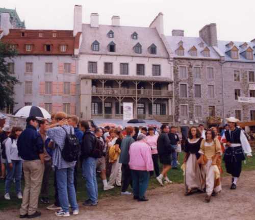 medieval festival, place Royale