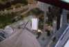 view straight down through the tower's plexiglass floor - which I jumped up and down on, much to the horror of the other tourists, (he he he)