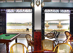 view from the bar